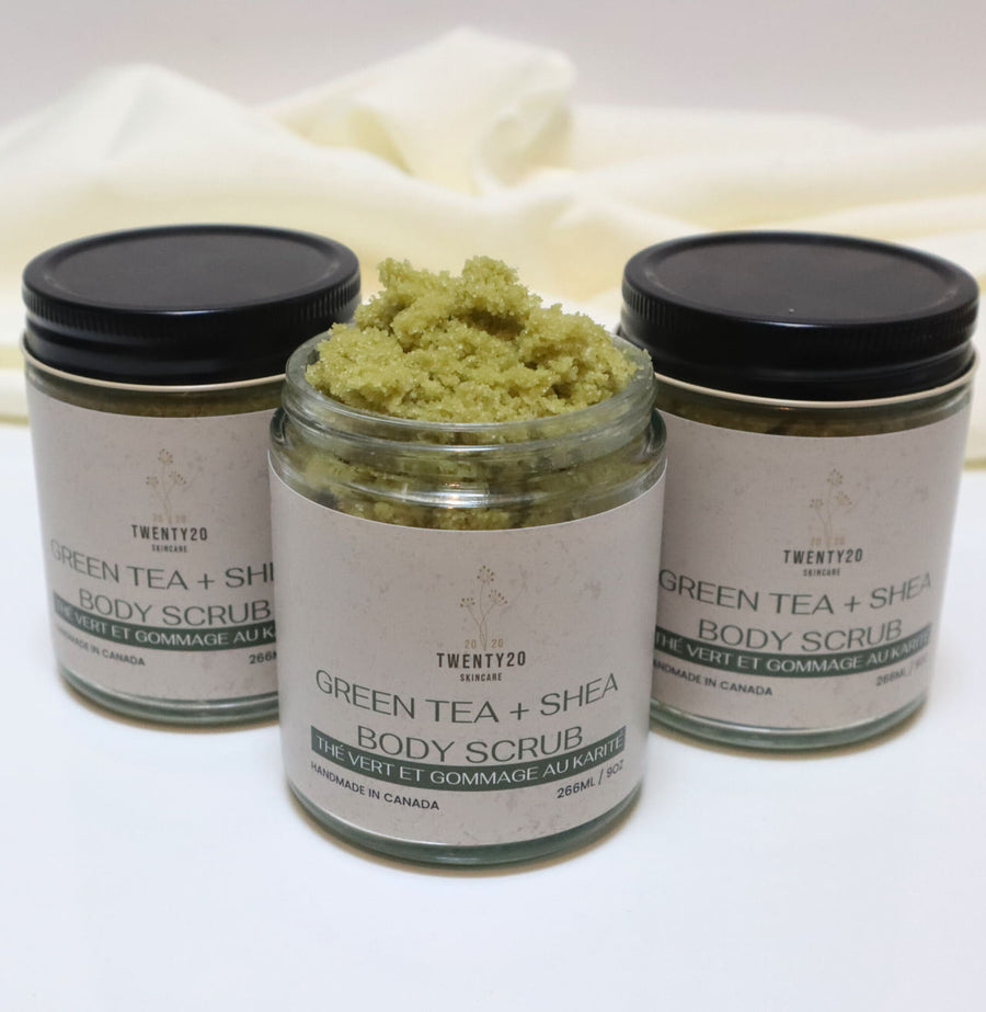 Green Tea Body Scrub — Twenty20 Skincare