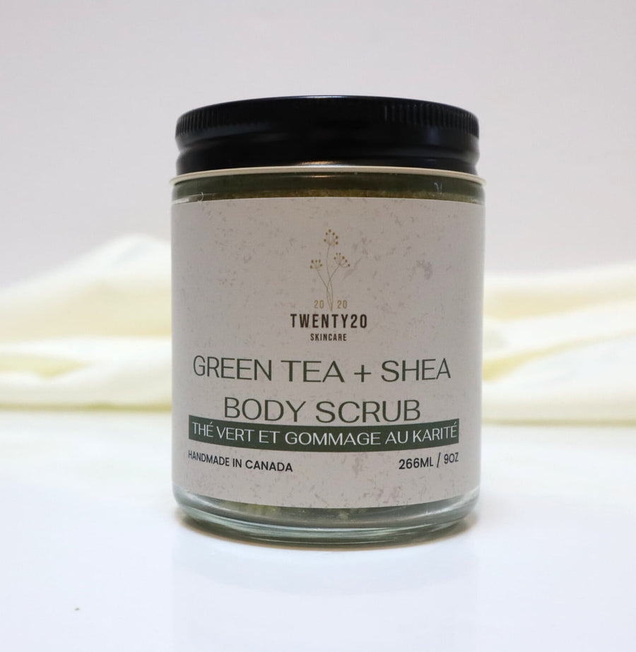 Green Tea Body Scrub — Twenty20 Skincare